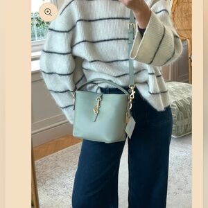 Stylish Mint Crossbody Bag